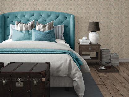 Geometrische Tapete Beige Vliestapete 371771 Wandtapete A.S. Création Tapete