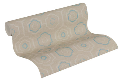 Geometrische Tapete Beige Vliestapete 371771 Wandtapete A.S. Création Tapete