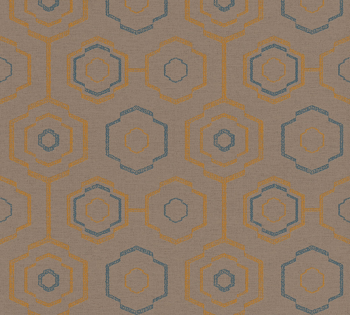 Geometrische Tapete Orange Vliestapete 371773 Wandtapete A.S. Création Tapete