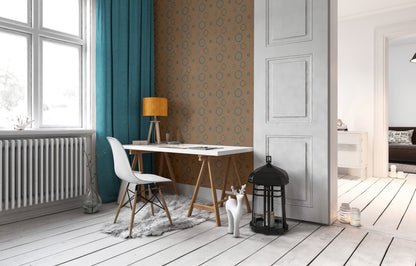 Geometrische Tapete Orange Vliestapete 371773 Wandtapete A.S. Création Tapete