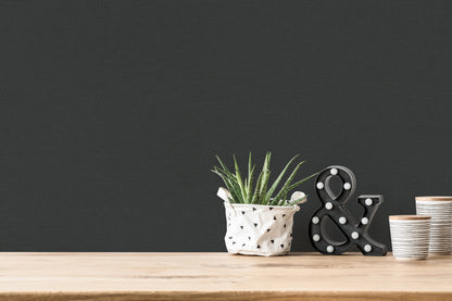 A.S. Création Tapete Antigua 371781 Schwarz Vlies Wandtapete Unitapete matt