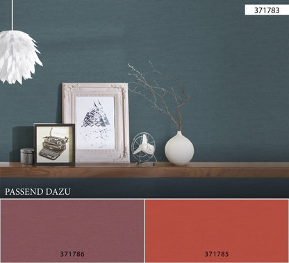 A.S. Création Tapete Antigua 371783 Blau Vlies Wandtapete Unitapete matt Uni