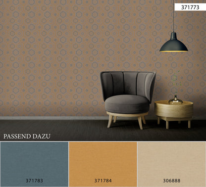 A.S. Création Tapete Antigua 371783 Blau Vlies Wandtapete Unitapete matt Uni