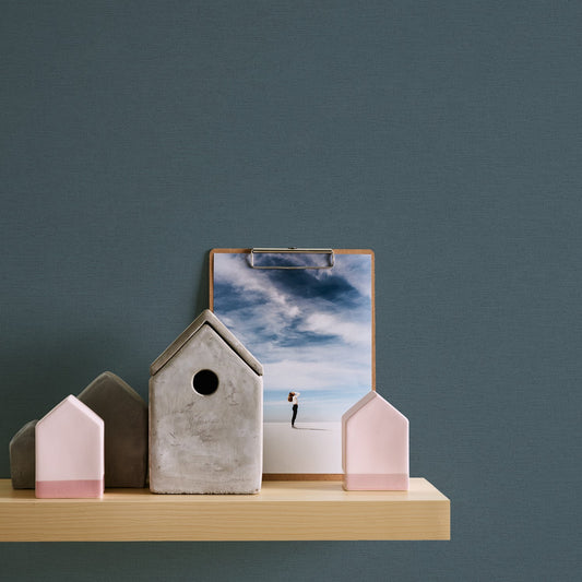 A.S. Création Tapete Antigua 371783 Blau Vlies Wandtapete Unitapete matt Uni