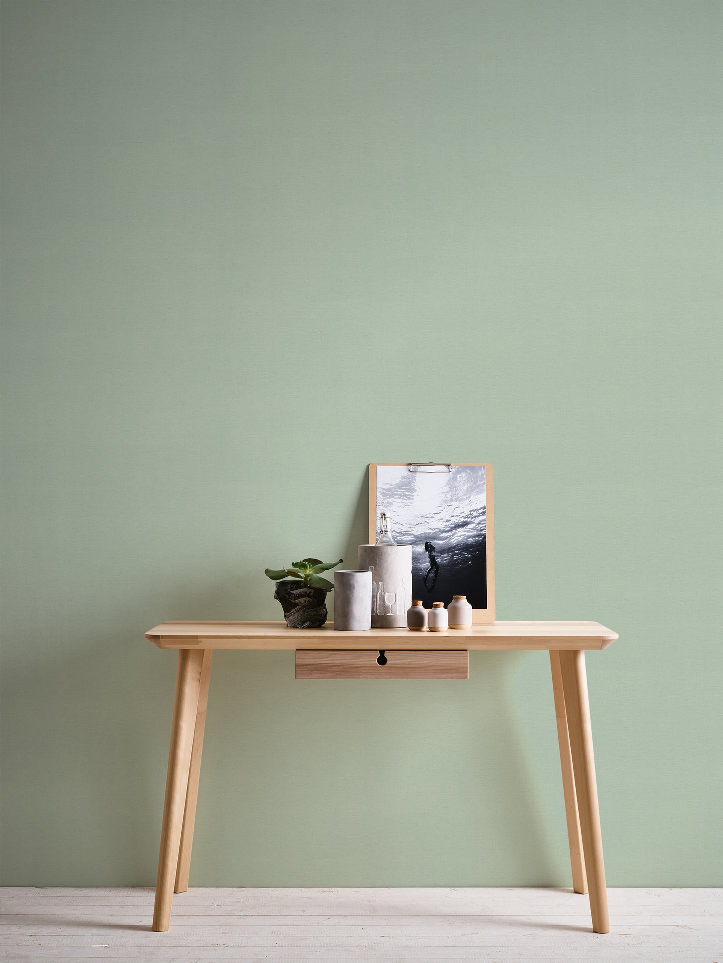 A.S. Création Tapete Antigua 371788 Grün Vlies Wandtapete Unitapete matt Uni