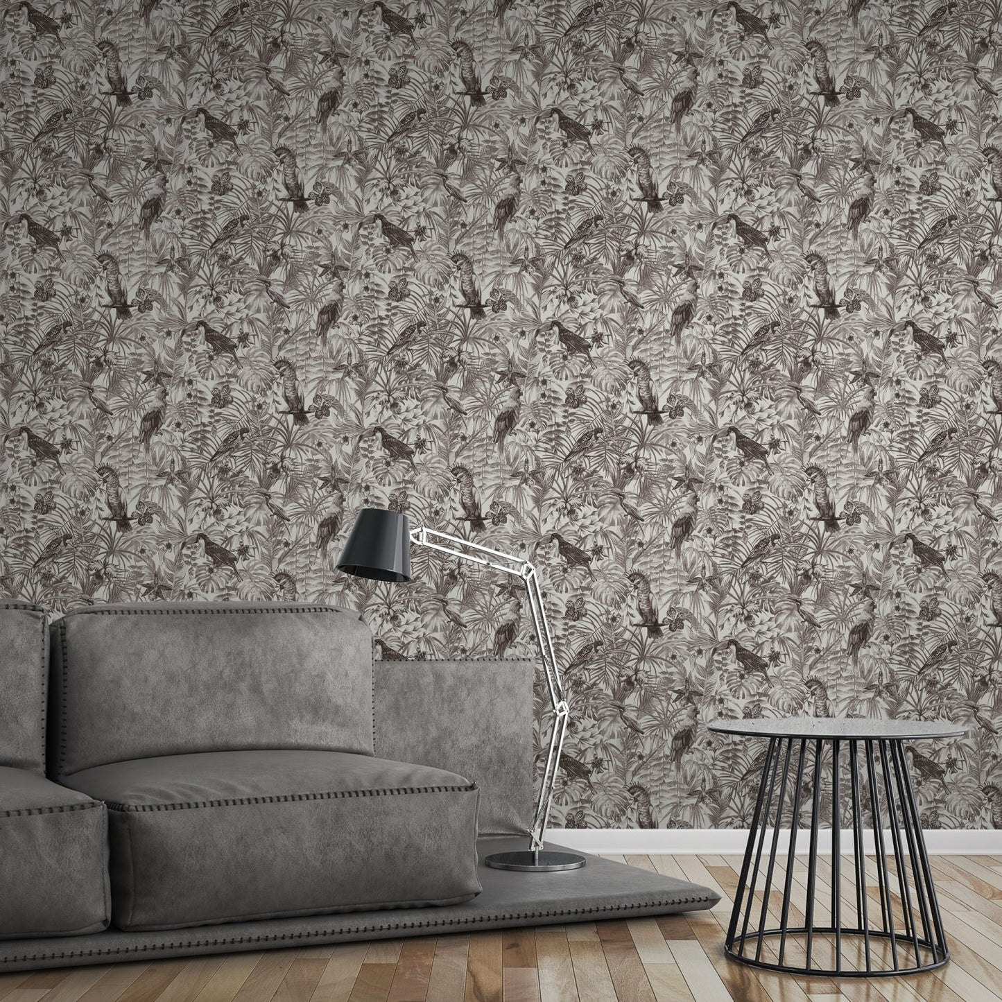 Dschungeltapete Schwarz Vliestapete 372105 Wandtapete A.S. Création Tapete