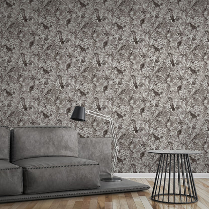 Dschungeltapete Schwarz Vliestapete 372105 Wandtapete A.S. Création Tapete