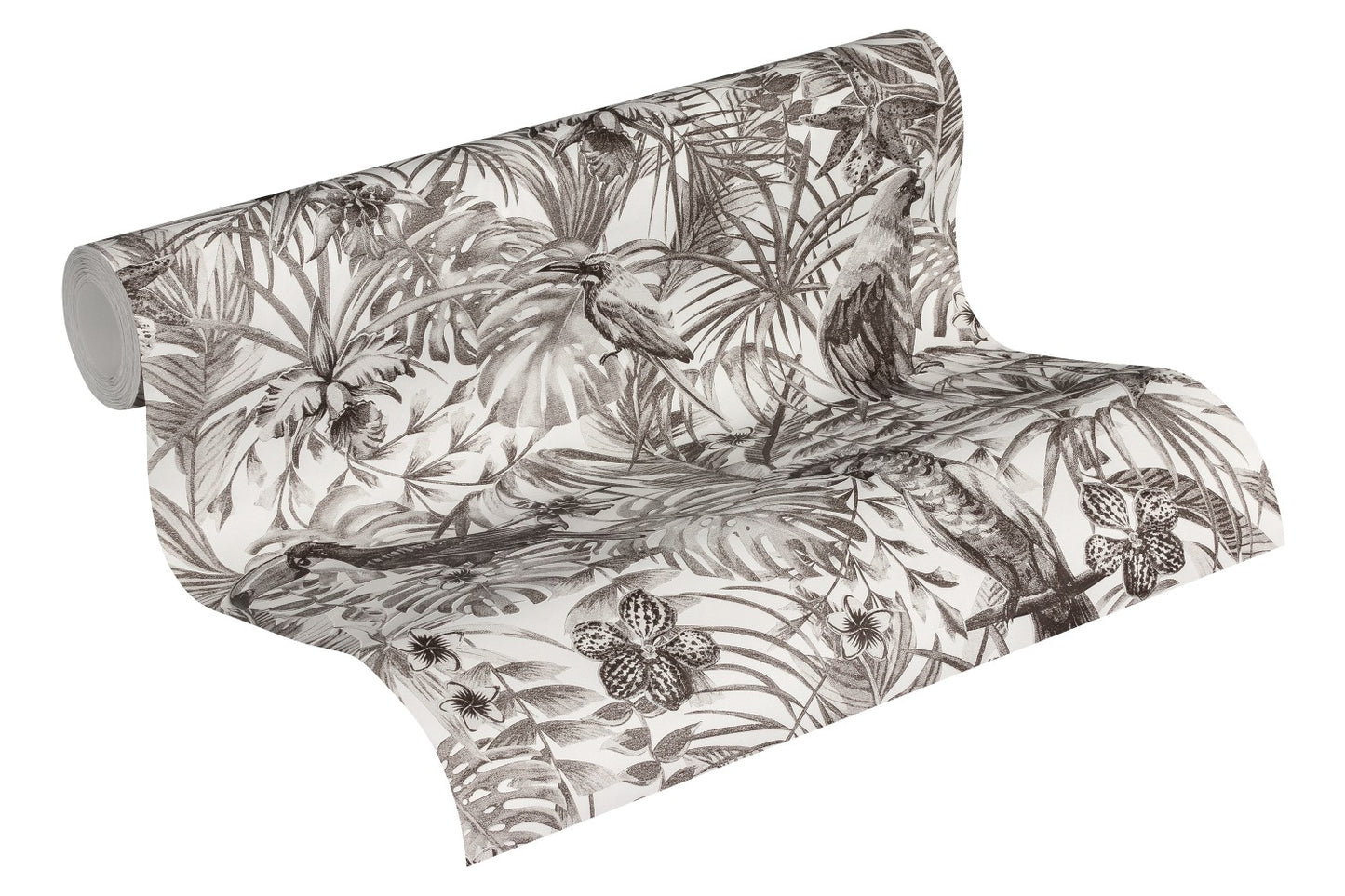 Dschungeltapete Schwarz Vliestapete 372105 Wandtapete A.S. Création Tapete