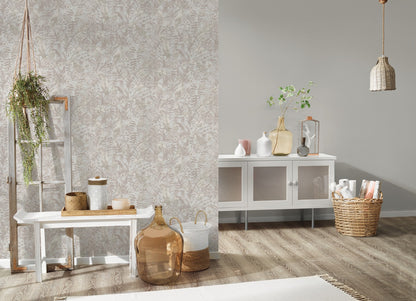 Unitapete Beige Vliestapete 372115 Wandtapete einfarbig A.S. Création Tapete