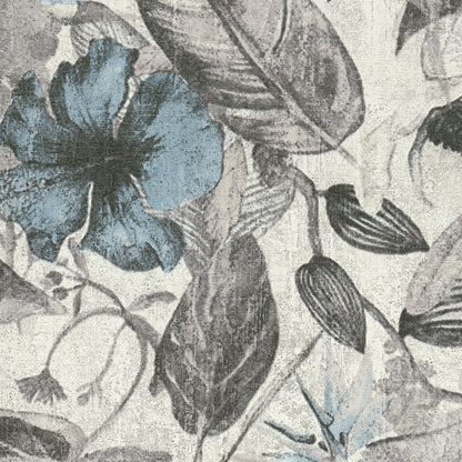 Blumentapete Blau Vliestapete 372162 Wandtapete A.S. Création Tapete