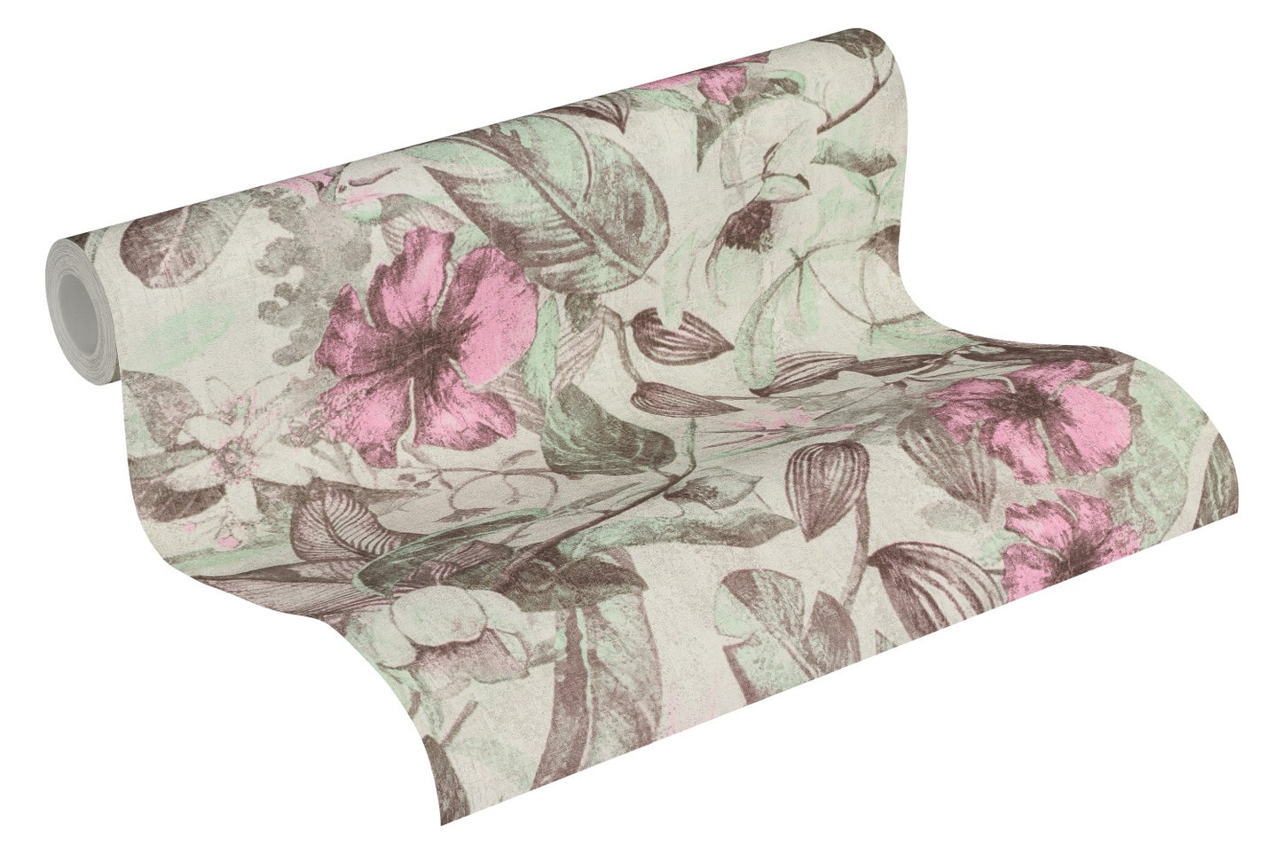 Blumentapete Rosa Vliestapete 372164 Wandtapete A.S. Création Tapete