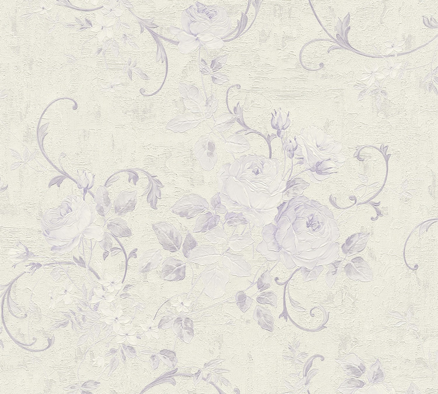 Blumentapete Violett Vliestapete 372245 Wandtapete A.S. Création Tapete