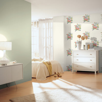 Blumentapete Rosa Vliestapete 372251 Wandtapete A.S. Création Tapete