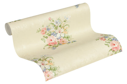 Blumentapete Rosa Vliestapete 372251 Wandtapete A.S. Création Tapete