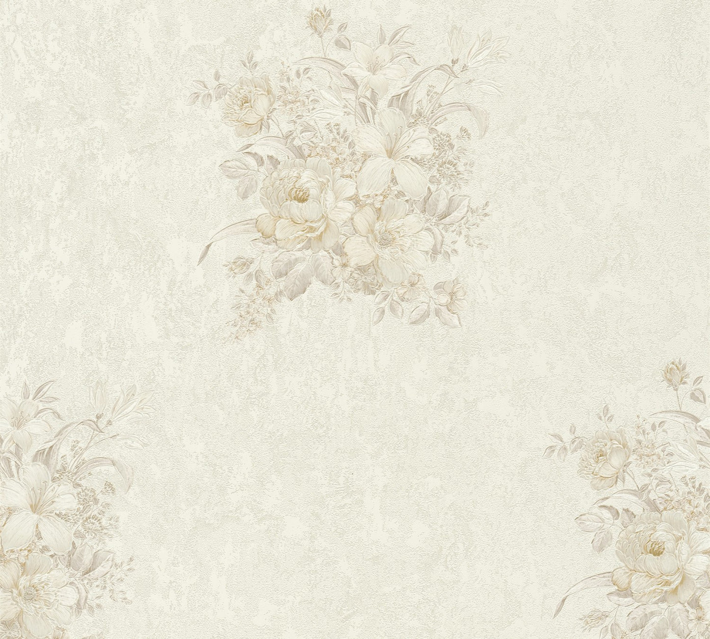 Blumentapete Beige Vliestapete 372254 Wandtapete A.S. Création Tapete