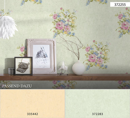 Blumentapete Rosa Vliestapete 372255 Wandtapete A.S. Création Tapete