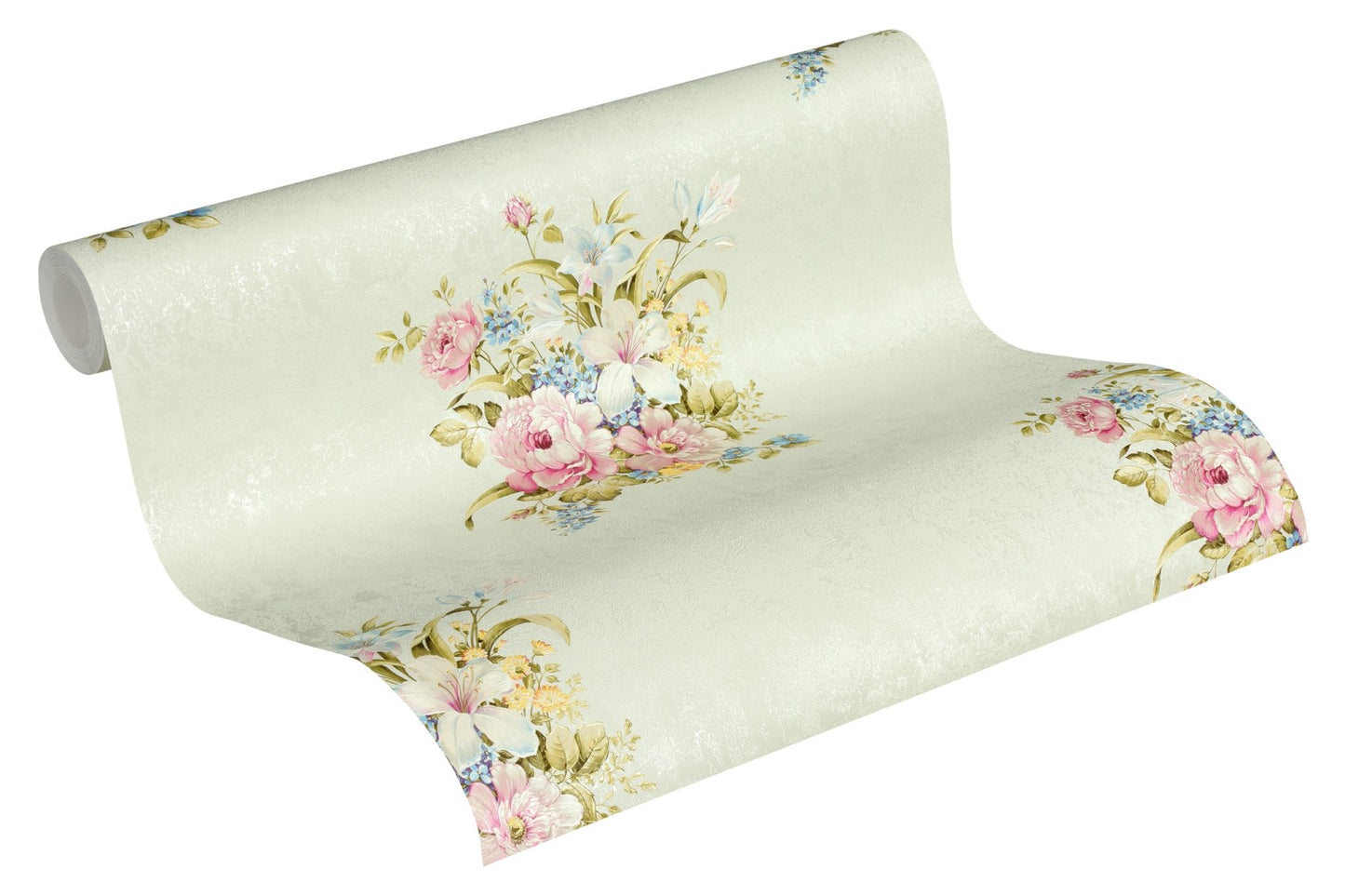 Blumentapete Rosa Vliestapete 372255 Wandtapete A.S. Création Tapete