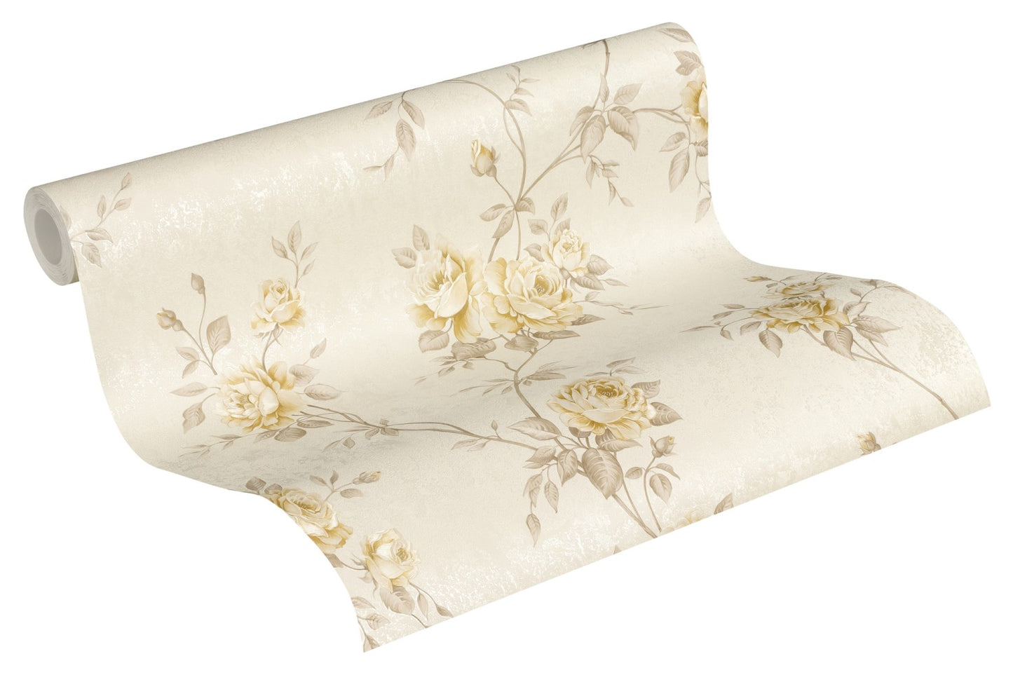 Blumentapete Beige Vliestapete 372262 Wandtapete A.S. Création Tapete