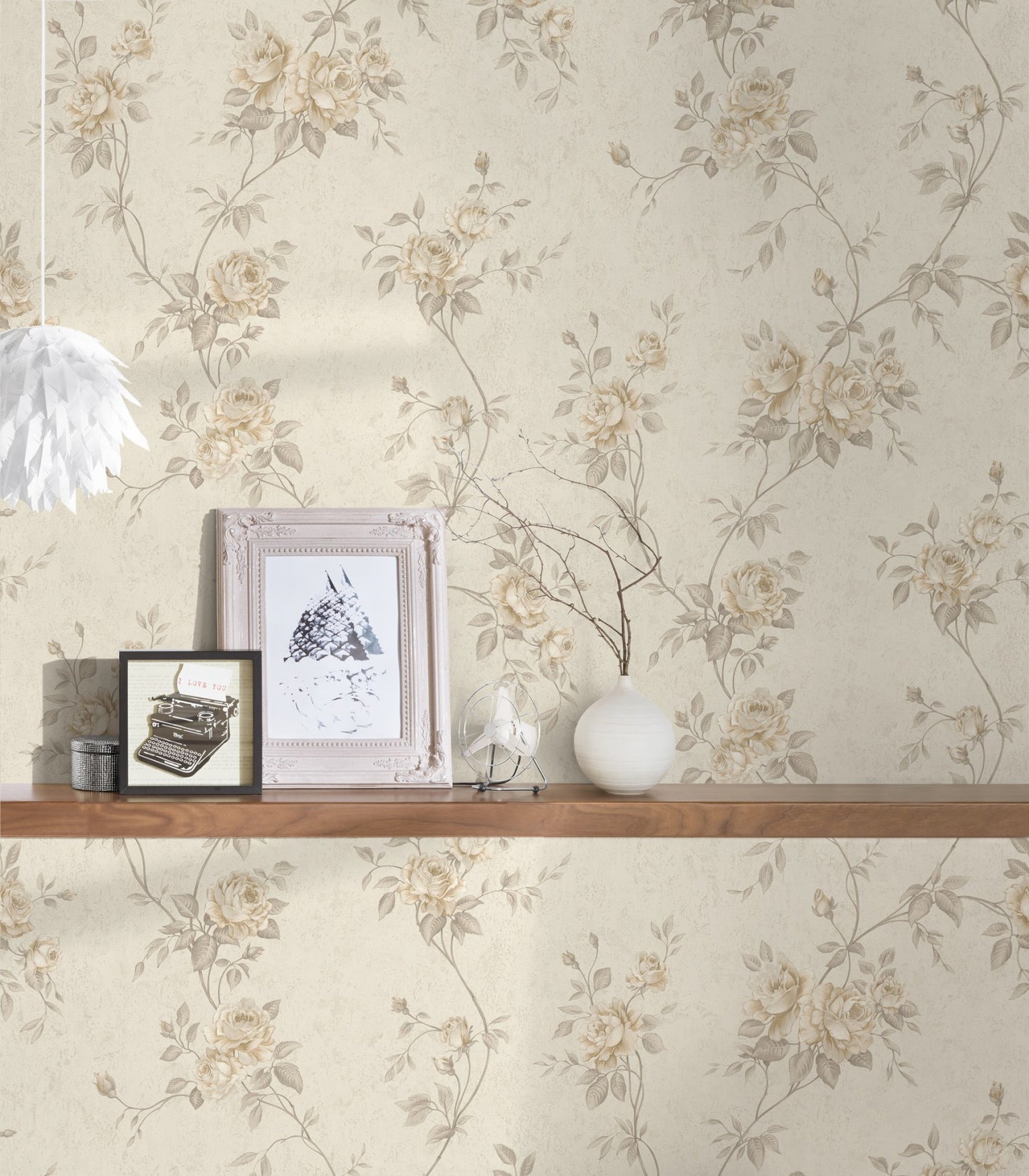 Blumentapete Braun Vliestapete 372263 Wandtapete A.S. Création Tapete