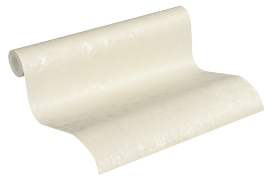 Unitapete Creme Vliestapete 372284 Wandtapete einfarbig A.S. Création Tapete