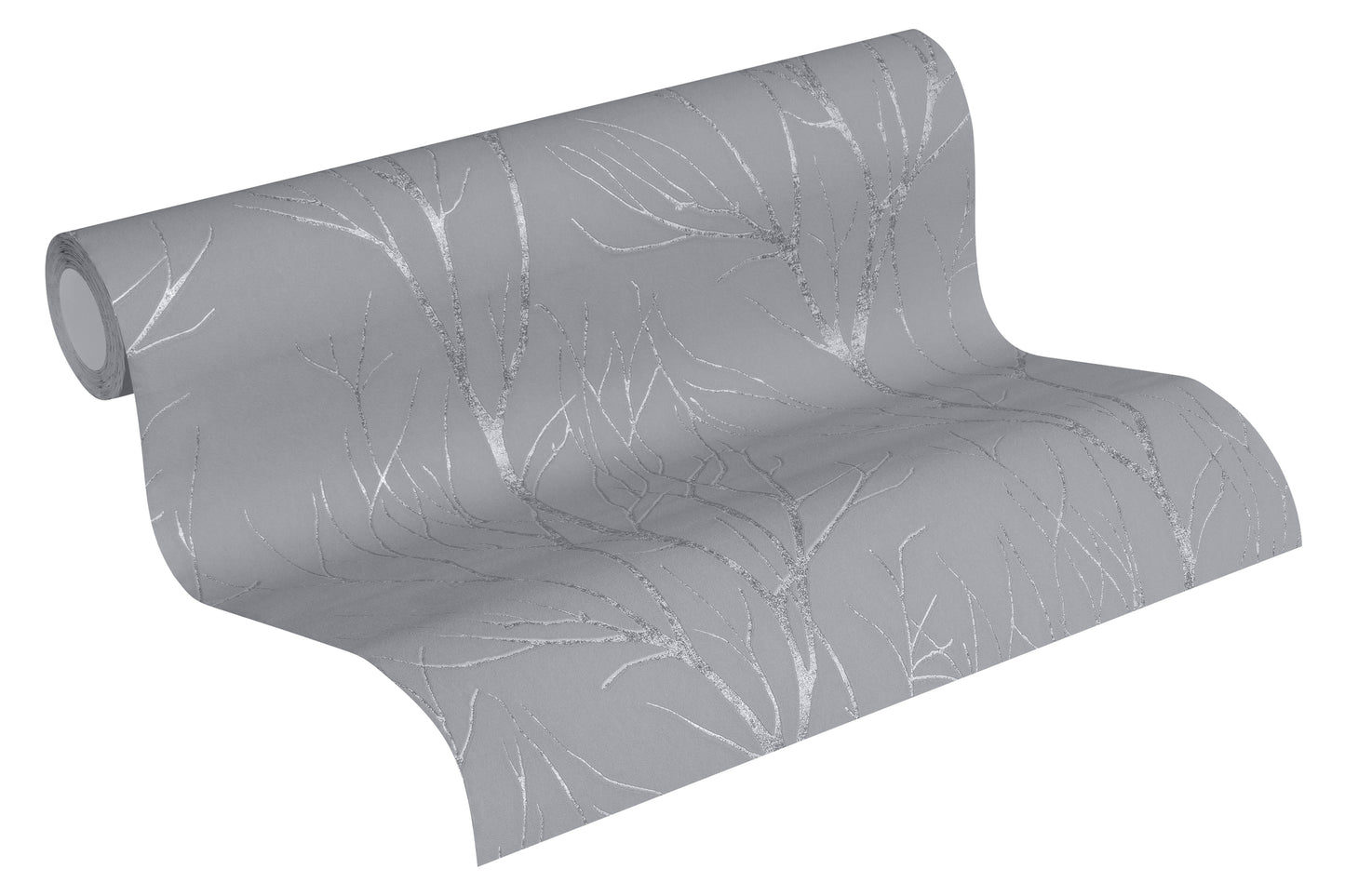 A.S. Création Waldtapete Wald Grau 372601 Tapete Blooming Wandtapete Tapete