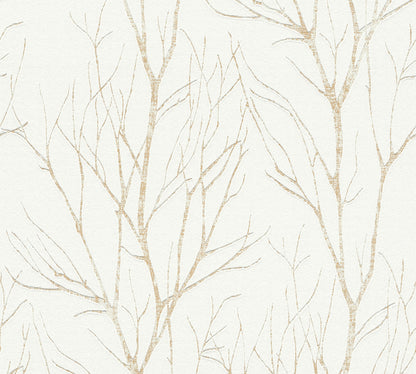 A.S. Création Tapete Attractive 2 372603 Weiß Wald Wandtapete Vlies Vliestapeten