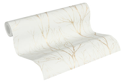 A.S. Création Tapete Attractive 2 372603 Weiß Wald Wandtapete Vlies Vliestapeten