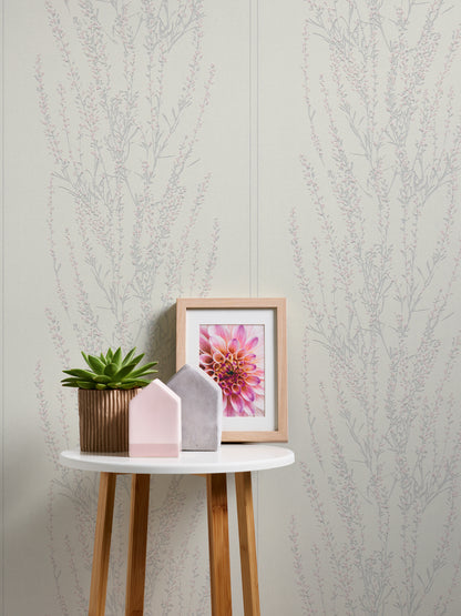 A.S. Création Blumentapete Blumen floral Grau 372671 Tapete Blooming Wandtapete