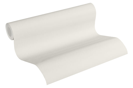 A.S. Création Unitapete Uni einfarbig Creme 372682 Tapete Blooming Wandtapete