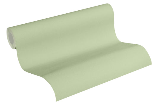 A.S. Création Unitapete Uni einfarbig Grün 372685 Tapete Blooming Wandtapete