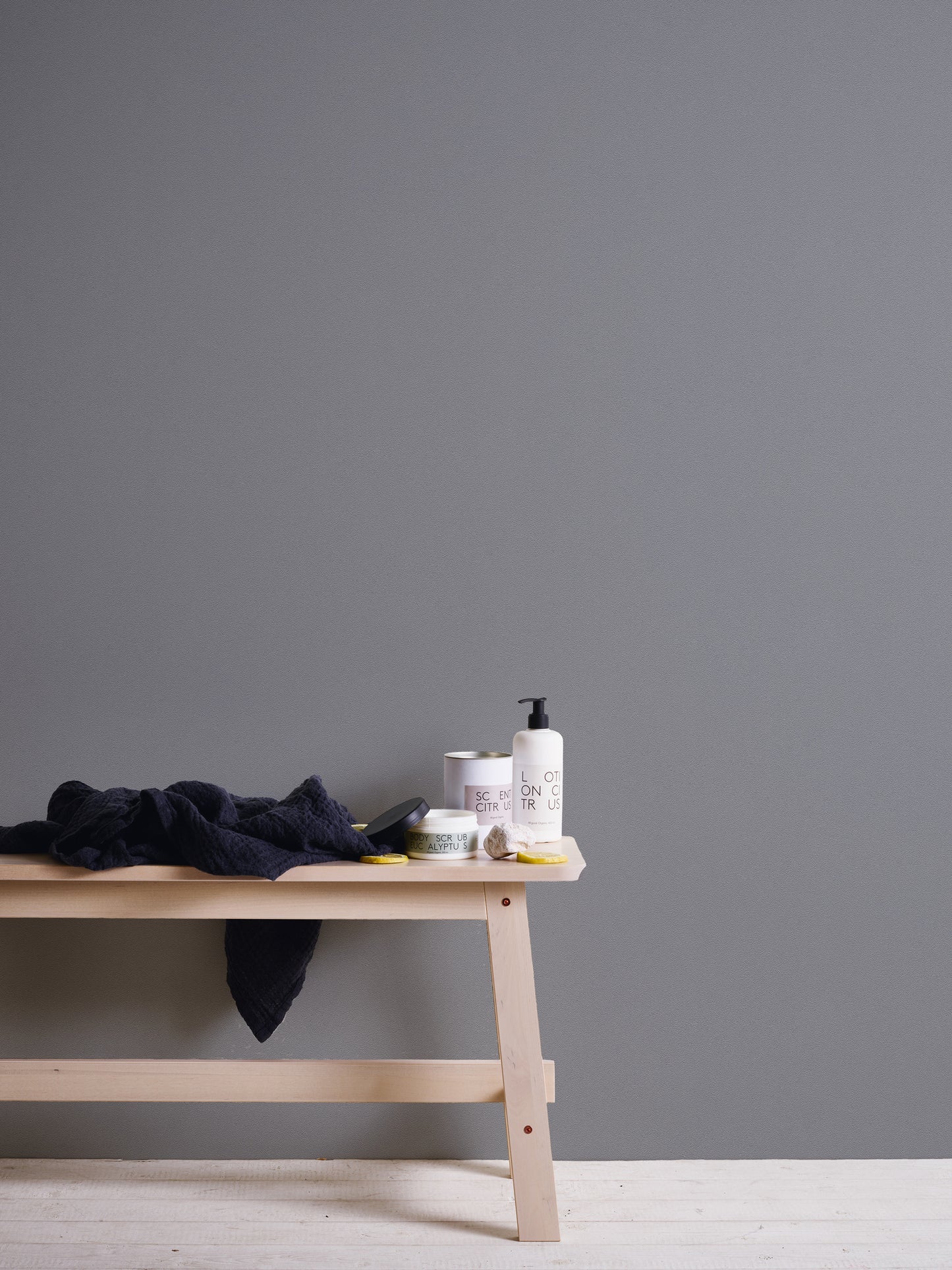 Livingwalls Uni Vinyl Tapete Trendwall Grau Glitzer Wandtapete Unitapete