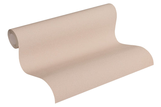 Unitapete Beige Vliestapete 372726 Wandtapete einfarbig A.S. Création Tapete