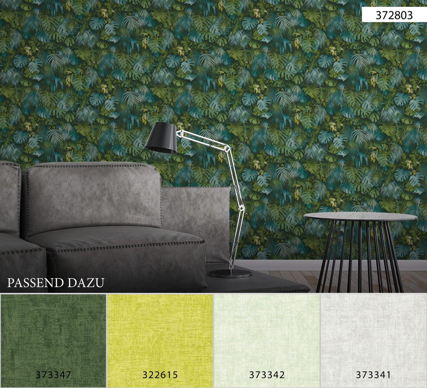 Dschungeltapete Grün Vliestapete 372803 Wandtapete A.S. Création Tapete
