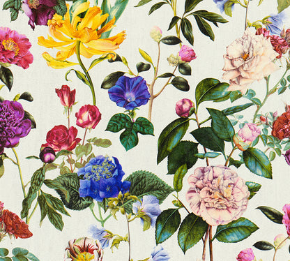 A.S. Création Designer Vinyl Tapete Jette Joop Bunt Blumen Wandtapete Design