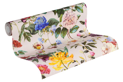 A.S. Création Designer Vinyl Tapete Jette Joop Bunt Blumen Wandtapete Design