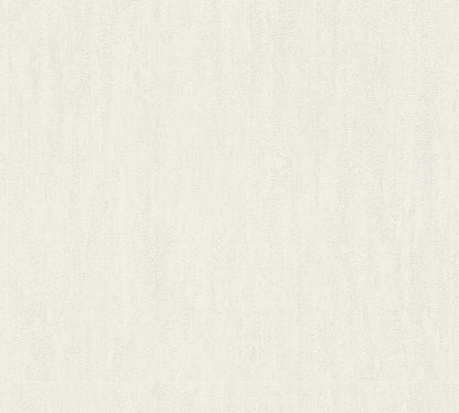 A.S. Création Designer Vinyl Tapete Jette Joop 5 Weiß Uni Wandtapete Design