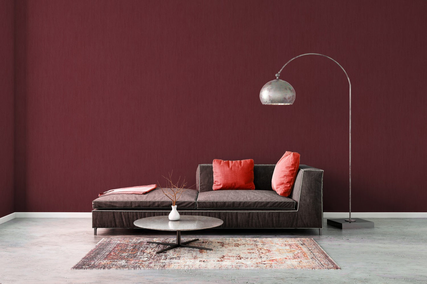 Designertapete Rot Vliestapete 373376 Wandtapete A.S. Création Tapete