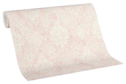 A.S. Création Barock Tapete 373531 Ornamente Wandtapete Tapeten matt rosa