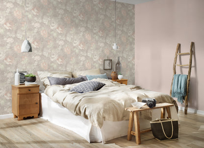 A.S. Création Uni Tapete 373541 altrosa Wandtapete Tapeten Tapetenrolle matt