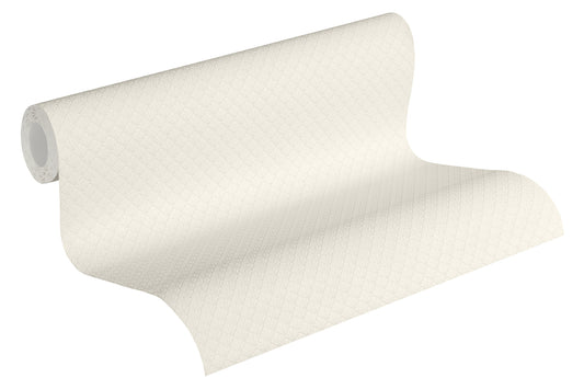 A.S. Création Designer Vinyl Tapete Jette Joop Creme Weiss Art Deco Wandtapete