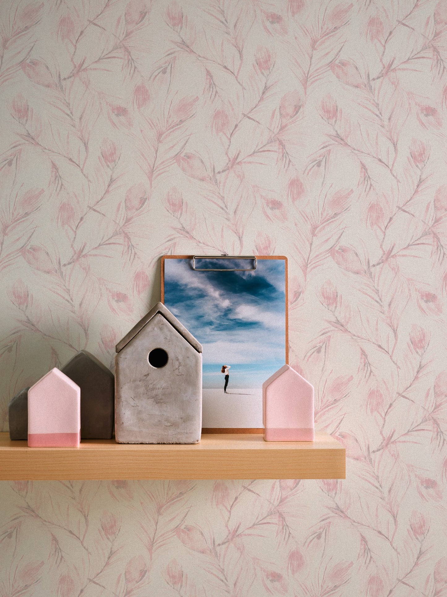 Blumentapete Rosa Vliestapete 373672 Wandtapete A.S. Création Tapete