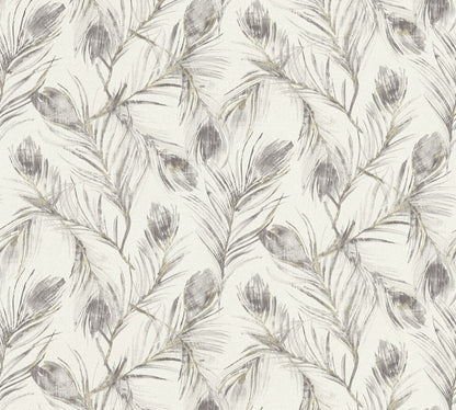 Blumentapete Grau Vliestapete 373674 Wandtapete A.S. Création Tapete