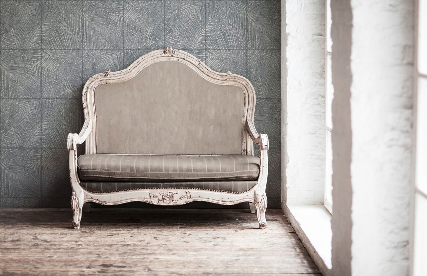 Palmentapete Schwarz Vliestapete 373722 Wandtapete A.S. Création Tapete