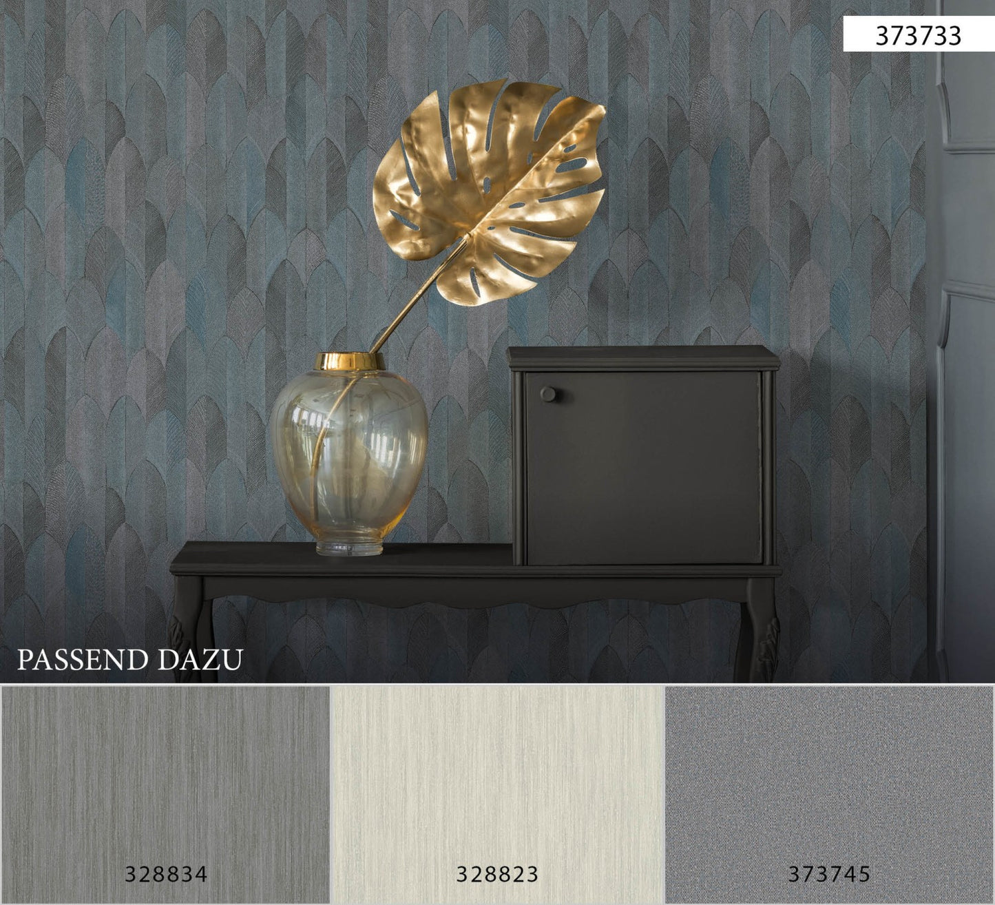 Art Deco Tapete Grau Vliestapete 373733 Wandtapete A.S. Création Tapete