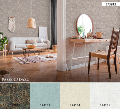 Fliesentapete Grau Vliestapete 373912 Wandtapete A.S. Création Tapete