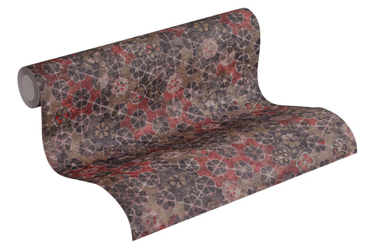 Fliesentapete Braun Vliestapete 373913 Wandtapete A.S. Création Tapete