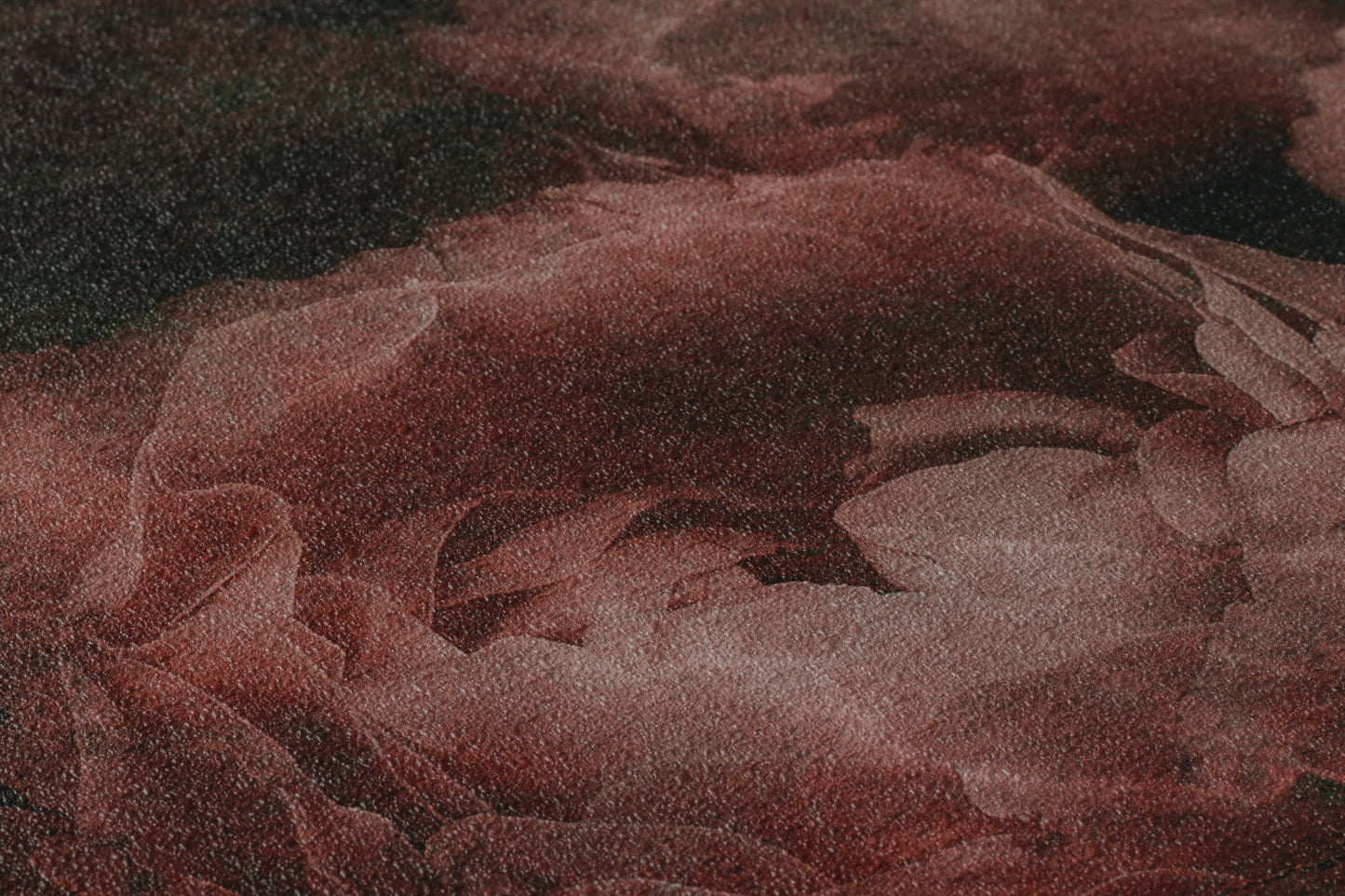 Livingwalls Blumen Vinyl Tapete New Walls,Romantic Drea Rot Wandtapete