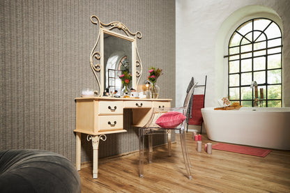 Livingwalls Holz Optik Vinyl Tapete New Walls Romantic Drea Braun Wandtapete