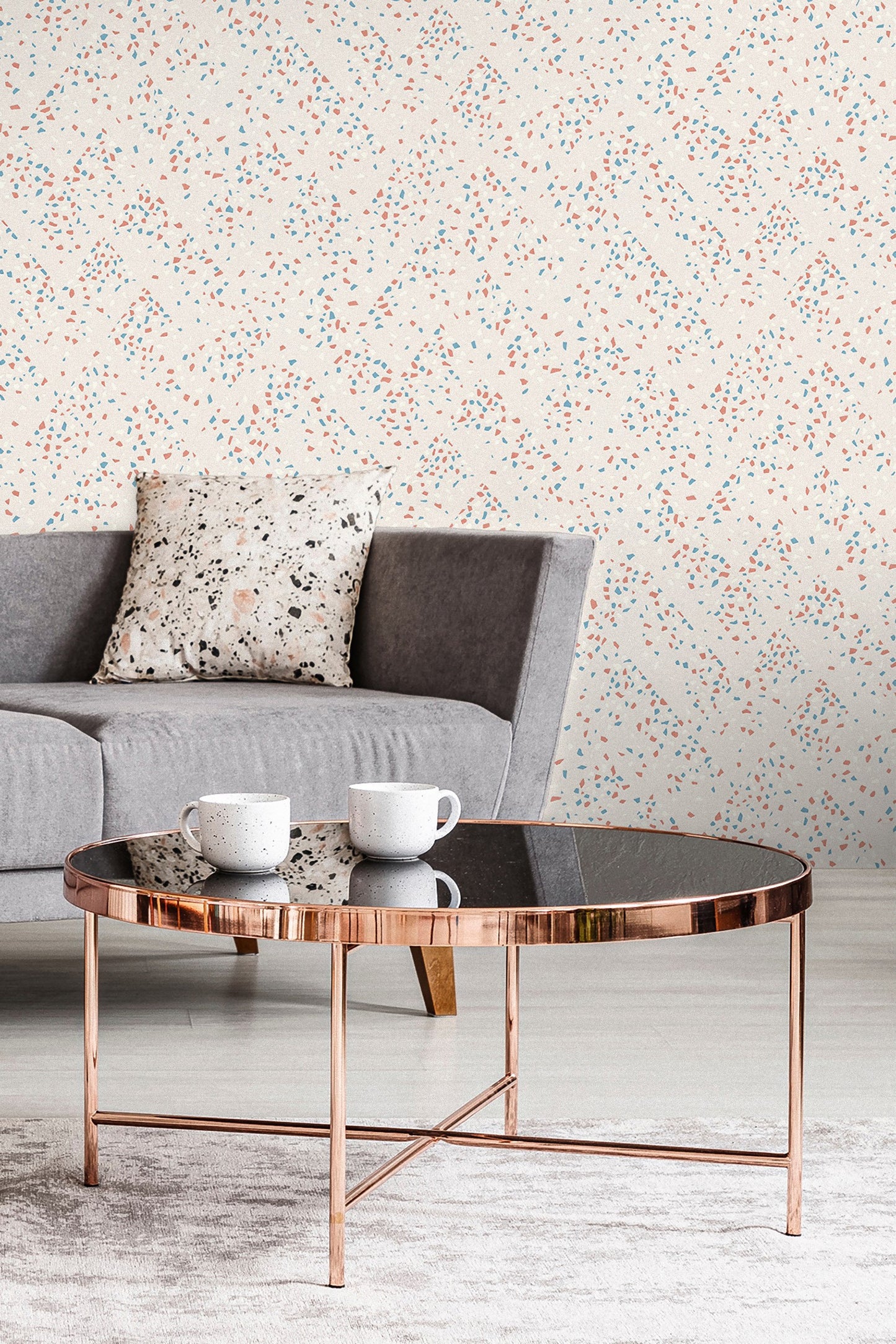 Moderne Tapete Blau Vliestapete 373943 Wandtapete A.S. Création Tapete