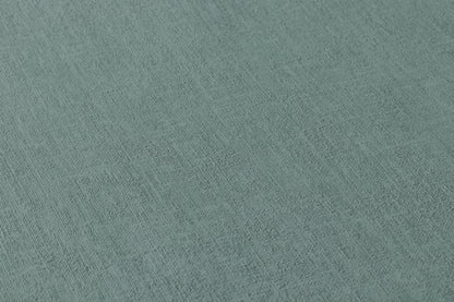 Livingwalls Uni Vinyl Tapete New Walls,Cosy & Rela Grün Wandtapete Unitapete